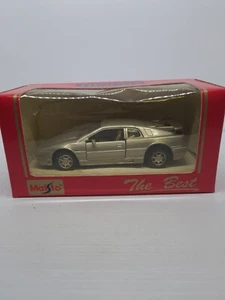 Maisto Trophy The Best Diecast 1990 Silver Esprit Lotus Car #21008 New In Box - Picture 1 of 8
