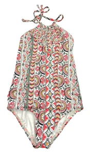 $70 Billabong Gypsea Luv One Piece NWT Size 5,6X or 12 Bathing Suit Girls Swim - Picture 1 of 10