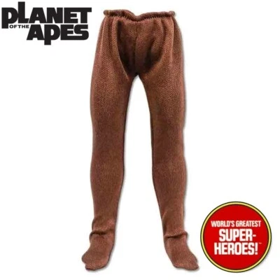 Mego Planet of the Apes Brown Ape Soldier Pants Repro For POTA Figure Parts Lot - Imagem 1 de 2
