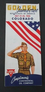 BSA GOLDEN JAMBOREE Brochure & Map, July 1960, Colorado - Picture 1 of 3