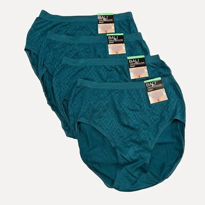 Bali Comfort Revolution Brief Panty 8/9 NWT 803J 4 PACK Panties Size 8 / 9 - Image 1 of 3
