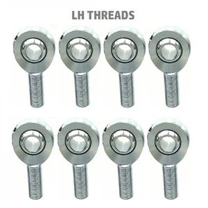 (8 LH) 5/8" -18 Thread with a 1/2" Bore Chromoly  Heim Joints, Rod Ends - Imagen 1 de 4