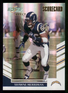 2007 Select Scorecard #284 Shawne Merriman /100 - Picture 1 of 2