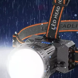 Super Bright Waterproof Head Torch Headlight LED USB Rechargeable Headlamp-UK - Imagen 1 de 12
