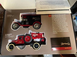 Fred Ertl Jr Signature Edition 1913 Ford T Van 1931 Hawkeye Tractor #1947 NEW - Picture 1 of 4