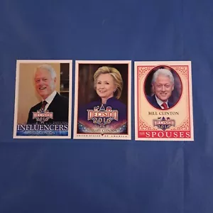 Decision 2016 Bill & Hillary Clinton Cards - Picture 1 of 2