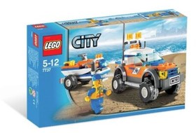 LEGO &reg; City 7737 - Coast Guard 4WD & Jet Scooter - NEW & ORIGINAL PACKAGING, MISB!