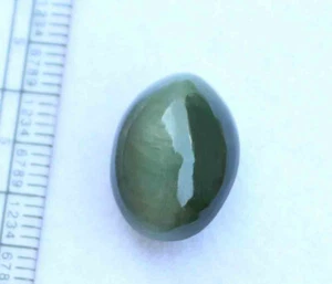 Piedra preciosa tierra genuina natural india ojo de gato crisoberilo de 13,00 quilates - Imagen 1 de 4