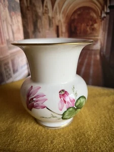 KPM Berlin Vase Porzellanmalerei „Alpenflora“, Reichenhall, blaue Zeptermarke - Bild 1 von 6