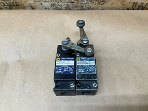 Lot Of 2 Square D AEQ2724 Limit Switch Class 9007 Series A #021E24 - Picture 1 of 5