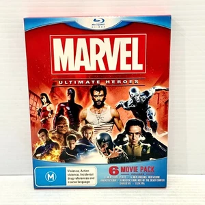 Marvel Ultimate Heroes - 6-Disc Blu-ray, Region B - Tested - Free Postage - Picture 1 of 10