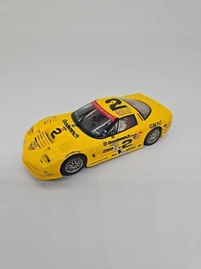 Fly A123 1:32 Slot car #2 Corvette C5R Daytona 2001 Goodwrench Yellow - Picture 1 of 14