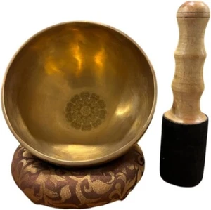 Soul Star Chakra Singing Bowl, Handmade Tibetan Singing Bowl For healing, Yoga - Picture 1 of 8