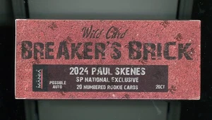 2024 Wild Card Automania PAUL SKENES Breakers Brick National Exclusive - Picture 1 of 2