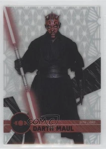 2017 Topps Star Wars High Tek Form 1 Pattern 2 Darth Maul #38 2k3 - Picture 1 of 3
