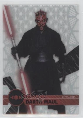 2017 Topps Star Wars High Tek Form 1 Pattern 2 Darth Maul #38 2k3 - Image 1 of 3