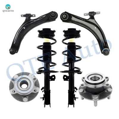 6 F Lower Control Arm-Wheel Hub-Quick Strut To 2014 2015 Nissan Rogue Select FWD - Image 1 of 4