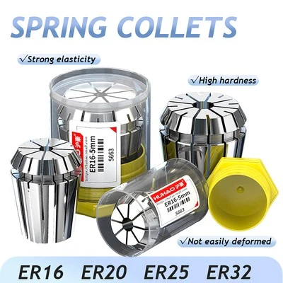 ER16 ER20 ER25 ER32 Spring Collets All Size for CNC Milling Lathe Tool Engraving - Image 1 of 4
