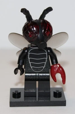 Minifigura colecionável aposentada Lego Series 14 COL216 Fly Monster completa! - Imagem 1 de 4