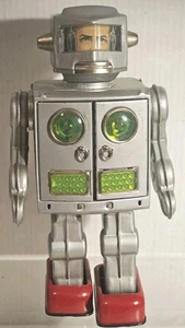 Vntg 60s ? Super Robot Astronaut Silver Variation  - Picture 1 of 13