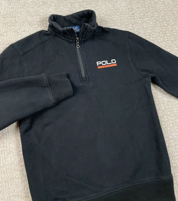 Polo Ralph Lauren Suéter Niños M 10-12 Polo Deporte 1/4 Cremallera Pullover Polar Senderismo Foto 1 de 4