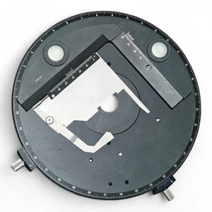 Zeiss Rotary Polarization Stage Pol 360° with Object Guide Pol 28x48, AXIO SCOPE - Picture 1 of 8