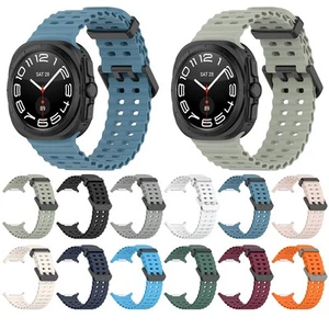 Bracelet de Montre en Silicone pour Samsung Galaxy Watch Ultra 47mm Durable et É - Zdjęcie 1 z 36