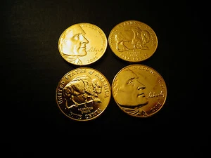 Westward Journey Liberty, serie 2005 oro búfalo níquel raro chapado en oro 24 k. - Imagen 1 de 10