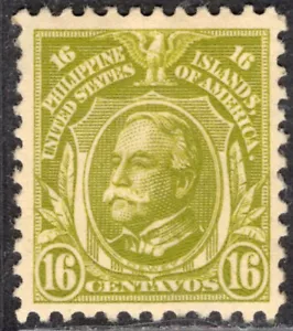 PHILIPPINES US POSSESSION 1917 STAMP Sc. # 296 PERF: 11x11 MH - Picture 1 of 2