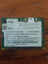 Intel Pro/Wireless 2200BG Network Connection