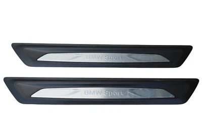 BMW F30 328I 335I 2012-2015 par de molduras de umbral de puerta deportiva delantera izquierda y derecha OEM Foto 1 de 4