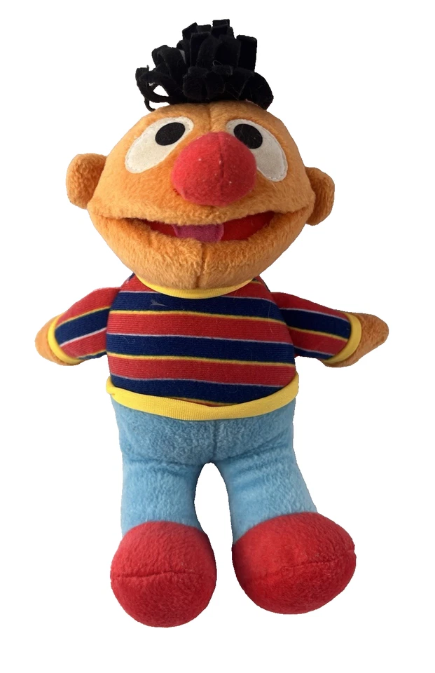 Vintage Fisher Price Ernie Sesame St Plush Doll Toy 26cm - image 1 of 4