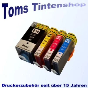 4 Drucker Patronen für HP 934 XL 935 XL für HP Officejet Pro 6230 e-AiO, Pro6230 - Bild 1 von 4
