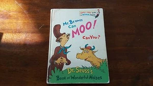 Dr Seuss Mr Brown Can Moore Can You 1970 HC Book - Picture 1 of 10