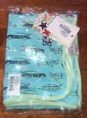 Kickee Pants Bamboo Shining Sea Woody Swaddling Blanket Swaddle New - Image 1 of 4