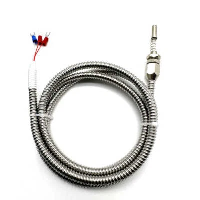 thermal resistance WZPM-201 temperature probe PT100 temperature sensor M8*0.75 - Image 1 of 4