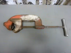 *Missing Rollers* RIDGID NO 4-S Iron Pipe Cutter 2" to 4" Cap. Heavy Duty USA - Picture 1 of 9