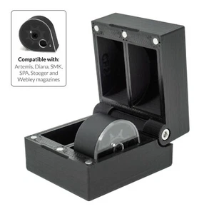 Artemis Diana SMK SPA Stoeger Webley CP1 CP2 XM1 Bandit Magazine Case Magnet Box - Picture 1 of 29