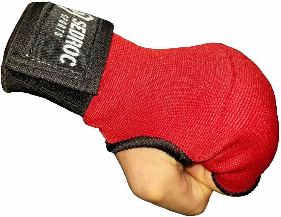 Sedroc Boxing Gel Hand Wrap Gloves Knuckle Guards Shields Inner Fist Wraps Pair - Image 1 of 1