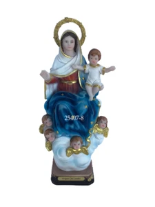 Virgen de Loreto Virgin of Loreto 8 inch Resin Statue |25407-8| New - Picture 1 of 4
