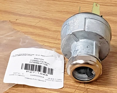 ~NUEVO INTERRUPTOR DE ENCENDIDO CROMADO PACCAR ORIGINAL OEM KENWORTH / PETERBILT ~ P27-1048 Foto 1 de 3
