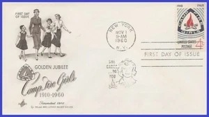 USA4 #1167 U/A ARTCRAFT FDC   Camp Fire Girls - Picture 1 of 1