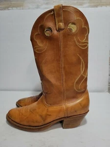 BOTAS VAQUERAS WESTERN DE CUERO MARRÓN SIN MARCA PARA HOMBRE 10 EW - Imagen 1 de 5