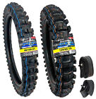 Dunlop Mx34 Geomax 80/100-21 & 120/90-19 Tire Set+Tubes Yamaha Yz250 Yz400 Yz450