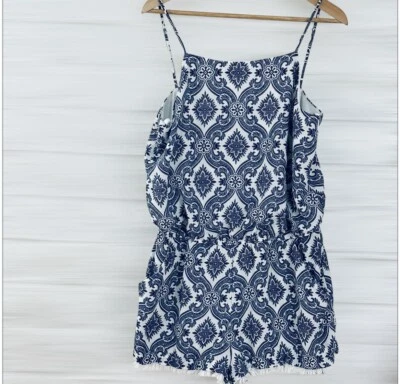 Mameluco Bisou Bisou azul marino cachemir con bolsillos. Talla 12 Foto 1 de 4