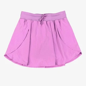 Zella Skort Girls L Large Orchid Spectre Flexible Tulip Hem Drawstring Shorts - Picture 1 of 14