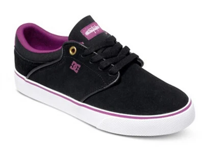 DC SCARPE DONNA INVERNO ADJS300094 BPU  MIKEY TAYLOR VULC BLACK/PURPLE - Imagen 1 de 4