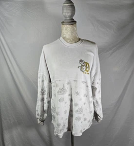 Disneyland Resort Mickey Holiday Silber Gold Weihnachten Schloss Spirit Trikot XS - Bild 1 von 7