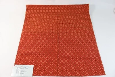 Designer Fabric Upholstery Sample KRAVET COUTURE Beatty Diamond Dot Shiraz 16x17 - Image 1 of 4