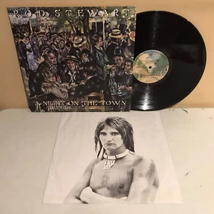 Rod Stewart A Night On The Town 1977 Warner Bros Records BSK-3116 EX/VG+ - Picture 1 of 4